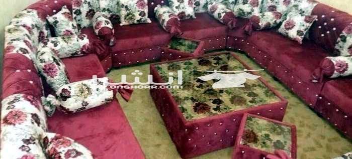 طقم كورنر تسع مقاعد عررررررررررررررض خاص حرق اسعار اقل من سعر جمله طقم كورنر تسع مقاعد بس 170 خشب سويد سفنج ضغط عالي مكفور خمس سنوات لخشب ولسفنج ارضيه خشب لاتيه 18 طفصيل لعرض جاري حتا نفاد لكميه لطوا...