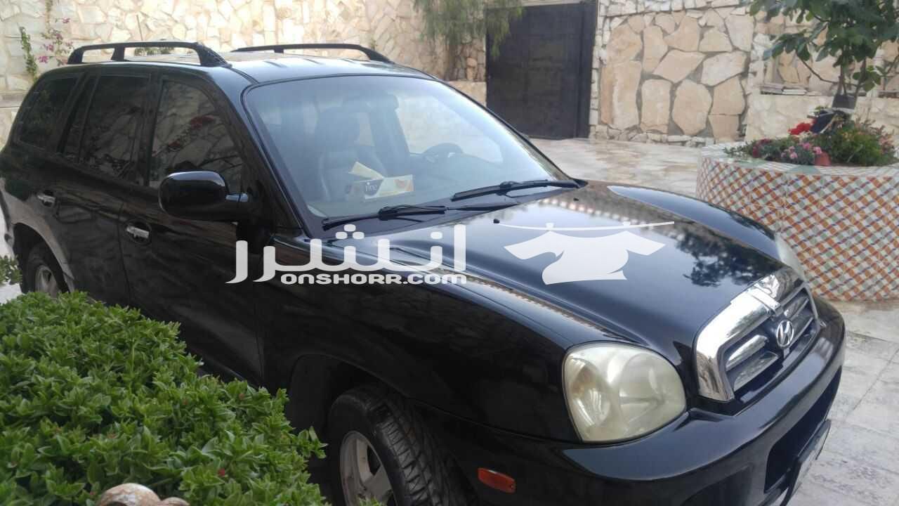 هيونداي سانتافيه 2002 بحالة جيدة للبيع هيونداي سانتافيه موديل 2002 لون أسود بحالة جيدة جدا للبيع ماتور 2700 سي سي غرفة ممتازة الفحص مرفق بالصور للاستفسار : 0795201460 0788877787 السعر : 6700...