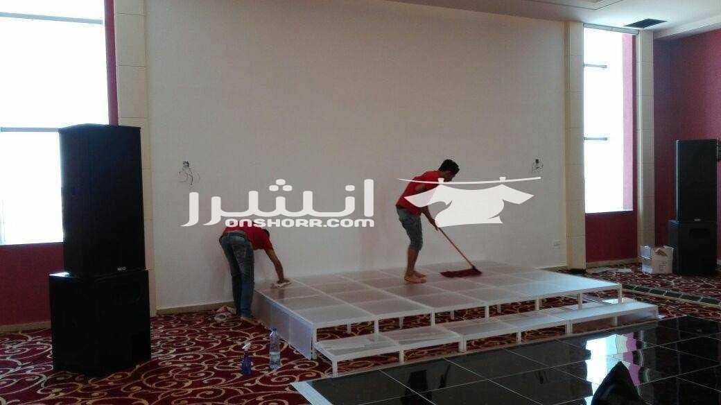 خبراء في اعمال التنظيف بعد الدهان لكافة المباني و تلميع البلاط التنظيف الشامل لمنازل والفلل والقصور الشقق والمجمعات و المكاتب و الشركات تنظيف ما بعد البناء و الدهان للشقق و المطاعم و الشركات و المجمع...
