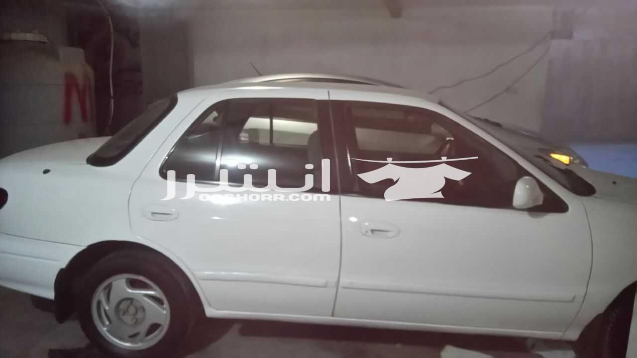 كيا سيفيا 1 بحالة الوكالة للبيع موديل 96 استخدام خفيف جدا لون أبيض جير اتوماتيك الفحص مرفق بالصور فل الفل ما عدا الفتحة للاستفسار : 0795321744