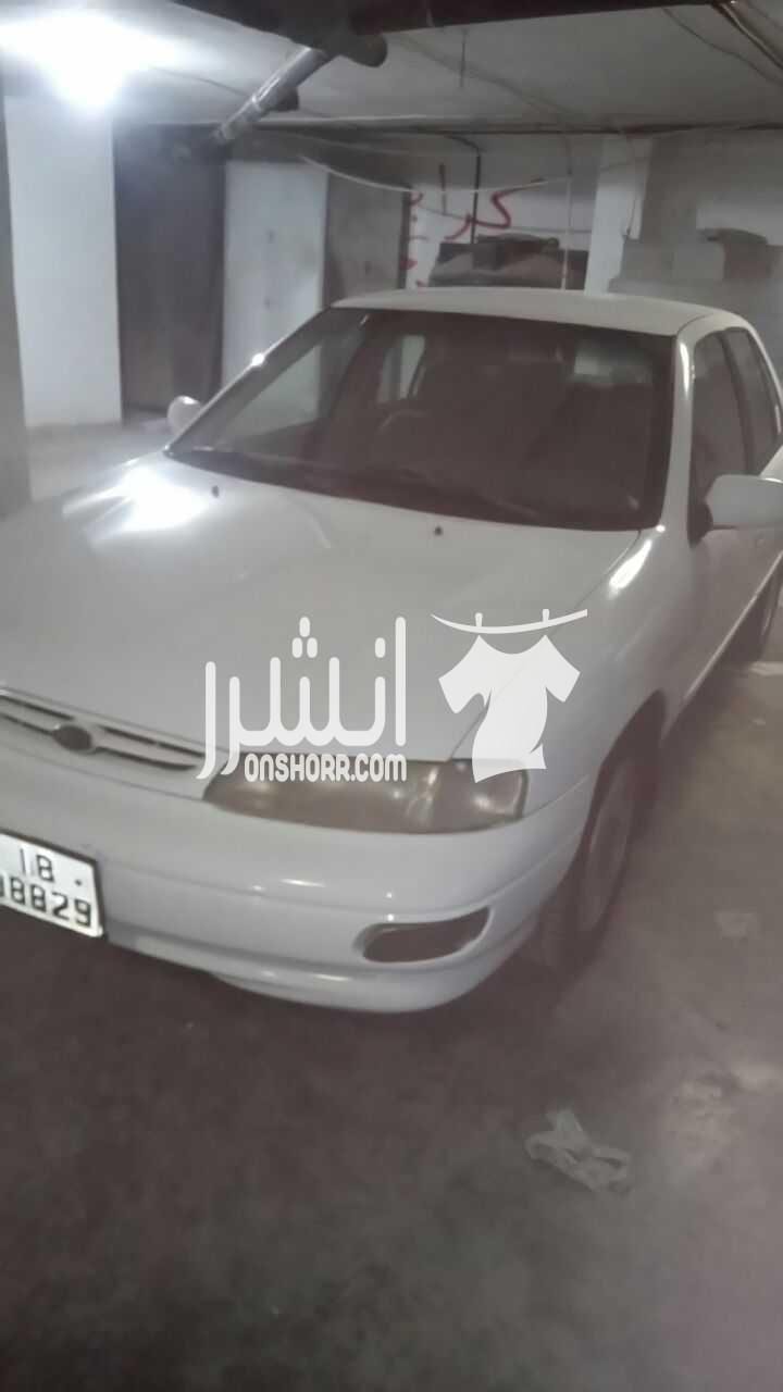 كيا سيفيا 1 بحالة الوكالة للبيع موديل 96 استخدام خفيف جدا لون أبيض جير اتوماتيك الفحص مرفق بالصور فل الفل ما عدا الفتحة للاستفسار : 0795321744