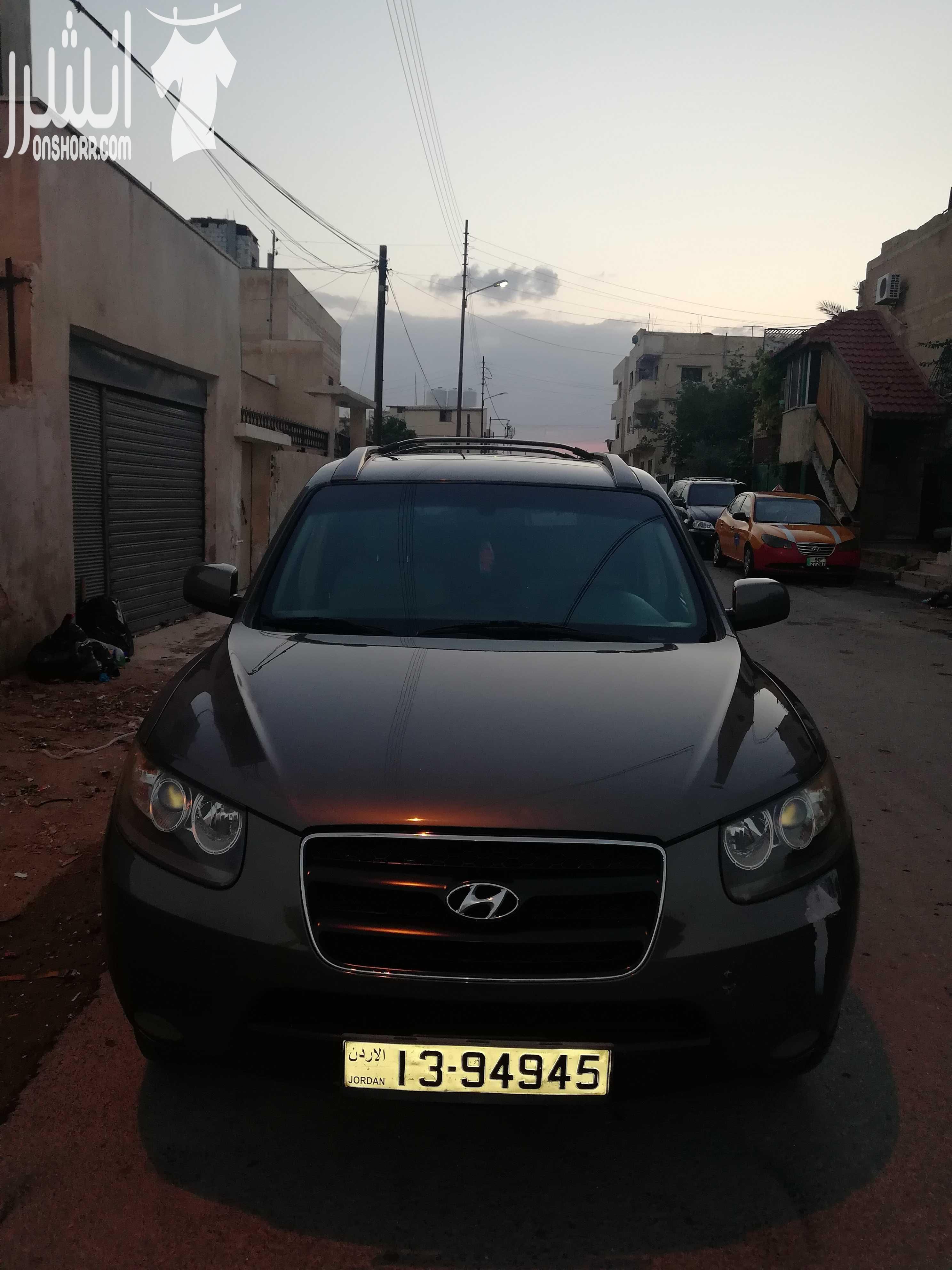 سياره سانتافيه 2007 ماتور 2007 فحص امامي جيد جيد خلفي جيد ودقه فتحه سقف لوجير سبع كراسي دفعه واقساط