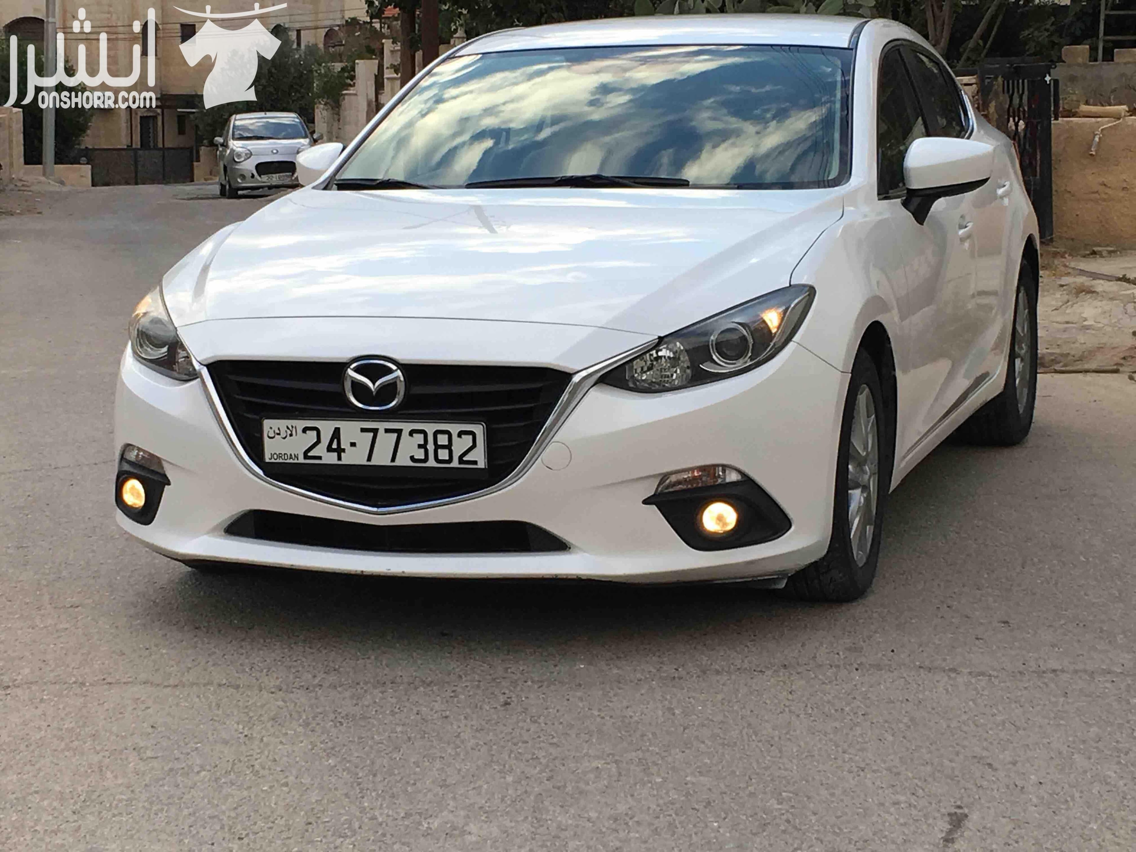 بِسْم الله الرحمن الرحيم مازدا شكل جديد ZOOM 3 2015 لون ابيض لؤلؤي وارد الكويت ماتور 1600 cc فحص كامل ماشيه 53الف اضافات : بصمه تشغيل و سنتر لوك مع ريموت - مفتاح Smart Key , بصمة تشغيل , تحك...