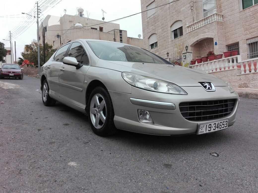 بيجو 407 فحص كامل ترخيص لشهر 11 فل كامل ما عدا الفتحة والجلد لون ذهبي مميز جنط بيجو الاصلي للاستفسار اتصل عالرقم 0789549753