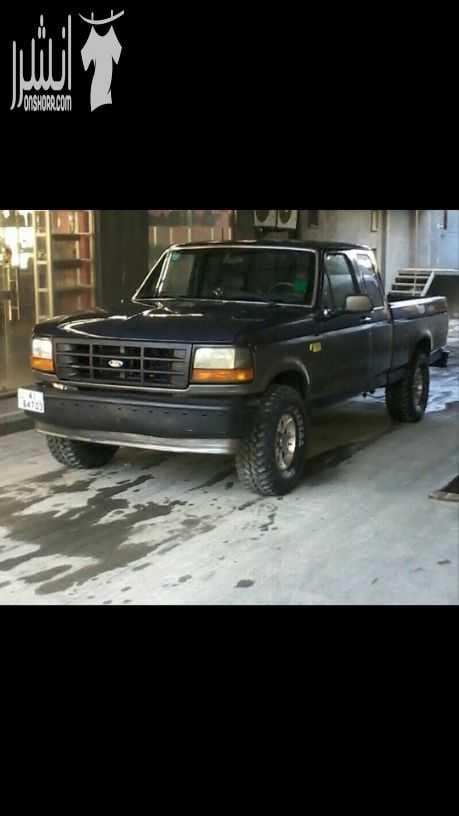 بكب ford f150 موديل 1993 محرك بنزين 5000cc بخاخ 8 سلندر جير اتوماتيك دفع خلفي كامل الاضافات بحالة جيدة .
