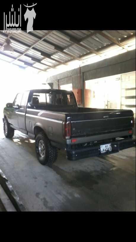 بكب ford f150 موديل 1993 محرك بنزين 5000cc بخاخ 8 سلندر جير اتوماتيك دفع خلفي كامل الاضافات بحالة جيدة .