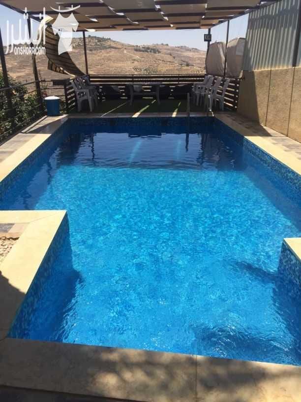 مزرعة في ناعور سيل حسبان للإيجار اليومي تبعد عن الدوار السابع نص ساعة فقط مسبح ٤*٨*١٧٠ جلسات خارجية ذات اطلالة خلابة باربكيو وزرب وصاج طاولة بلياردو وبيت طابقين للحجز الاتصال على ٠٧٩٧٧٦٠٩٣٩
