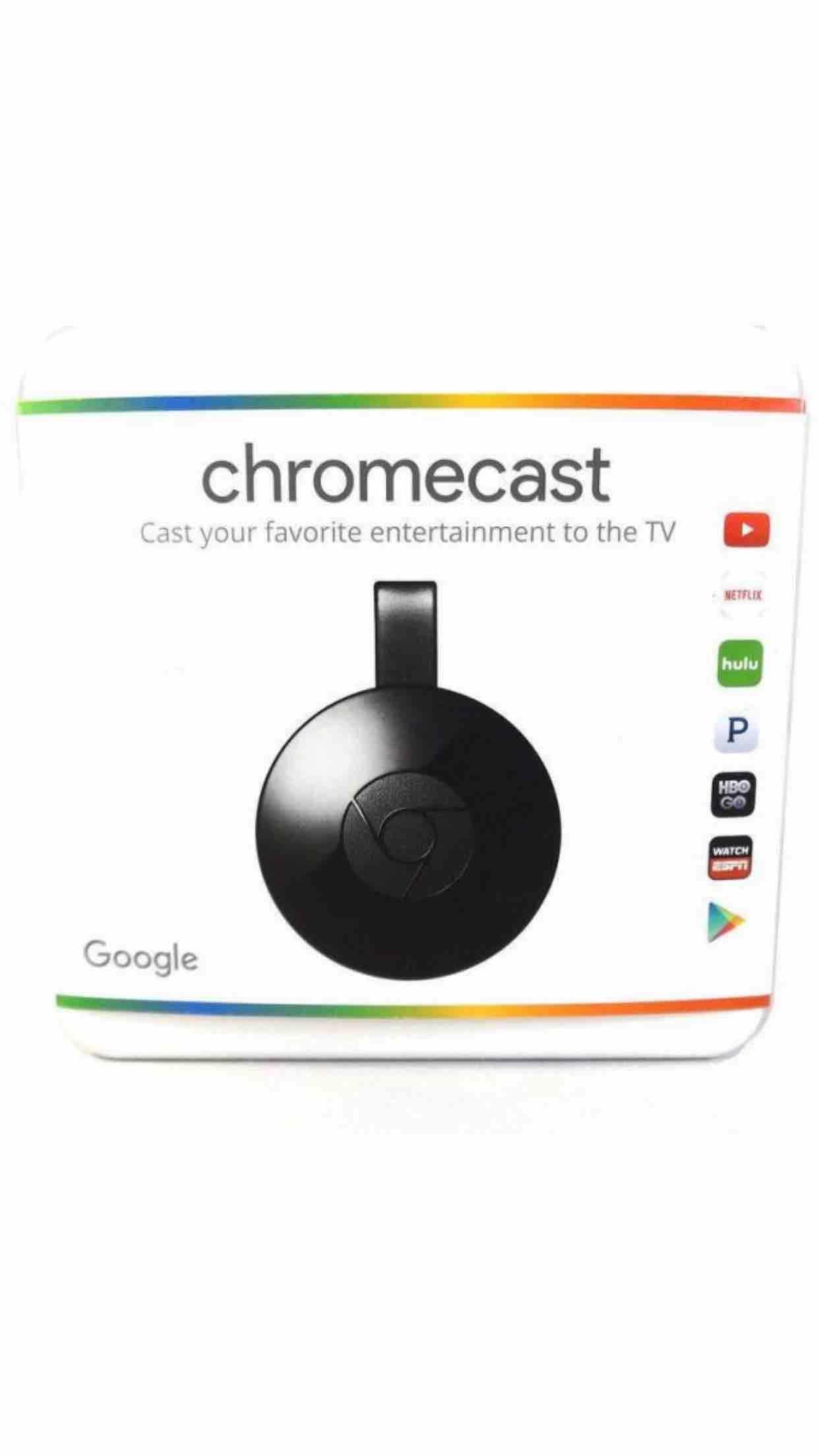Chrome cast 2 original for sale Pick your cast and keep playing with the Google Chromecast 2 HDMI Streaming Media Player. This player is your premier media streaming device, and can be plugged into t...