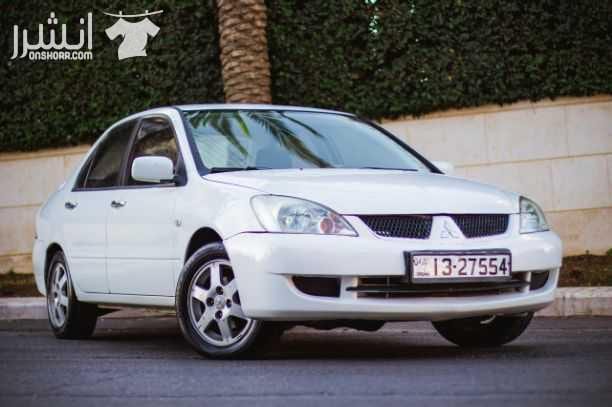 ميتسوبيشي لانسر موديل 2007 لون ابيض ماتور 1600الاصلي وارد الكويت جير اتوماتيك سعرالبيع 8300 كاااش 0797077794 جنطات اللانسر الأصلية كوندشن حامي بارد غاز جديد فحص امامي جيدات خلفي ضربه على الرأس ترخ...