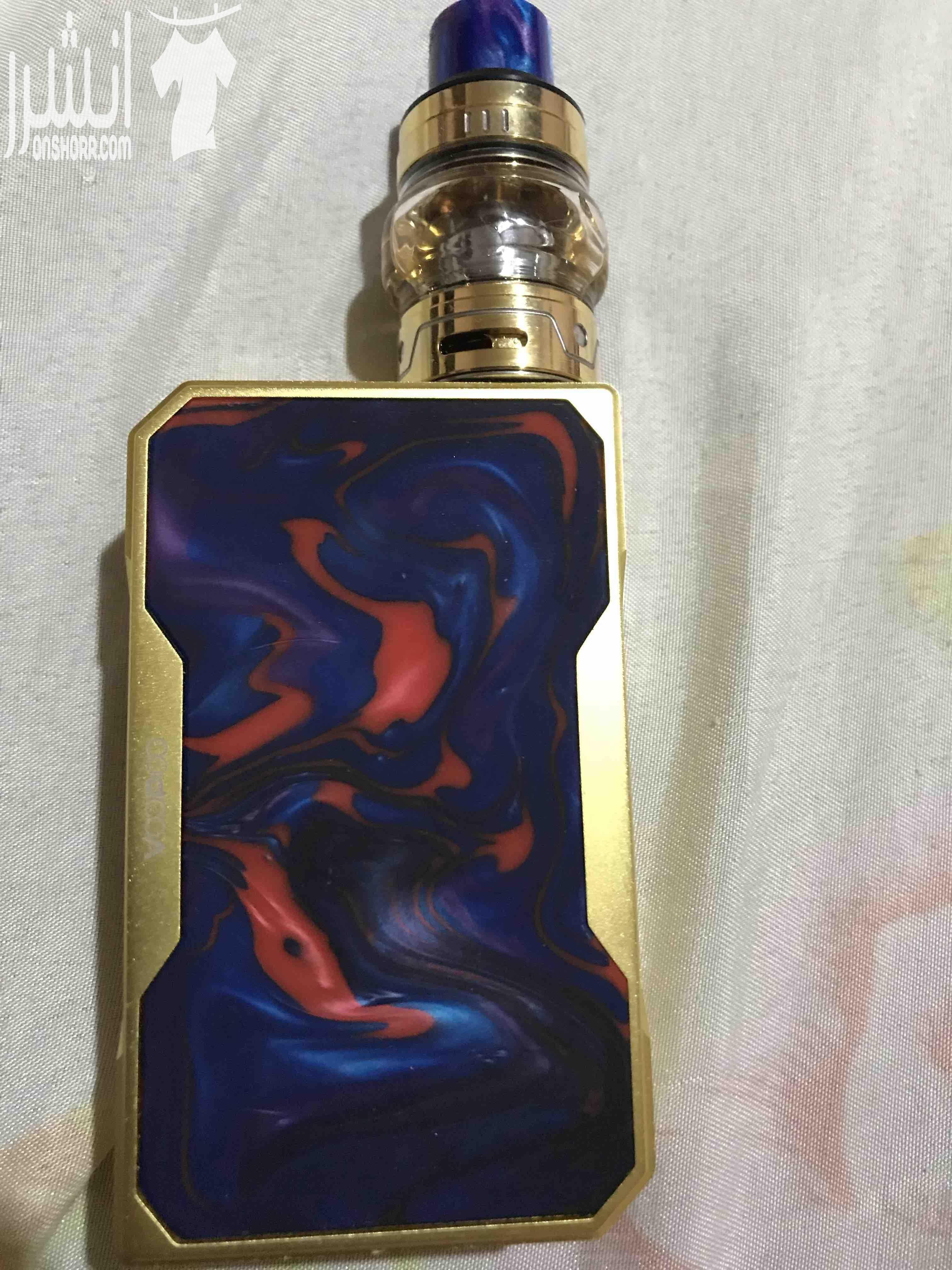 ارجيلة الكترونية drag gold voopo استخدام اسبوع معها كويل وزجاجة احتياط وبطاريات awt اصلية وشاحنها ومعها جوس اصلي مانجا