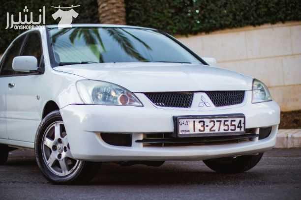 ميتسوبيشي لانسر موديل 2007 لون ابيض ماتور 1600الاصلي وارد الكويت جير اتوماتيك سعرالبيع 8300 كاااش 0797077794 جنطات اللانسر الأصلية كوندشن حامي بارد غاز جديد فحص امامي جيدات خلفي ضربه على الرأس ترخ...