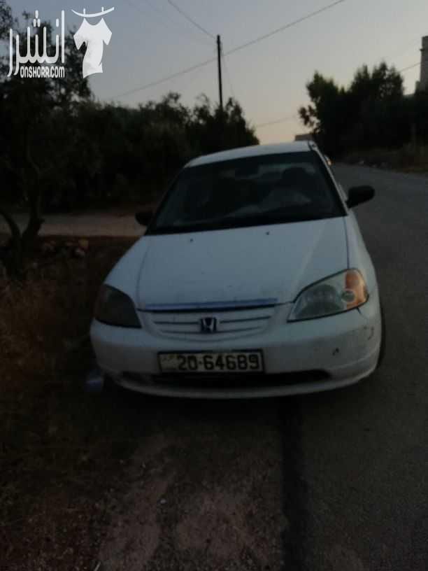 هوندا سيفك 2001 للبيع اتوماتيك لون ابيض الفحص 4 جيد ماتور 1700 كوشوك جديد ترخيص نهايه شهر 8 قزاز يدوي