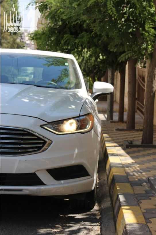 فورد فيوجن 2017 للبيع كاش فـــــورد فــــــيـــــــوجـــــن مـــوديــــــل 2017 لـــــــون ابــــيــــــض مـمـــيـــيــــــز فـــــحــــص كـــــــــامـــــــل مـــــرفــــق فـــحـــص الجـــيـــر والـ...