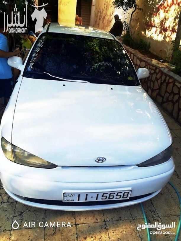 سياره اكسنت موديل ١٩٩٦ لون ابيض السياره ما شاء الله عليها فحصها ٣ جيد و دقه جير عادي ادهان جديد غرفه وكاله عليها جنط الطبون الامامي معدل hD السياره لعبه ما شاء الله للجادين فقط 0780385628 ال...