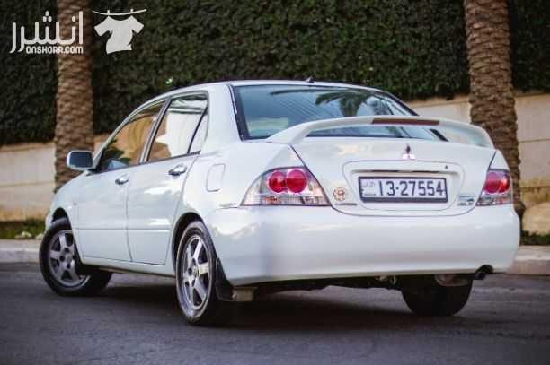 ميتسوبيشي لانسر موديل 2007 لون ابيض ماتور 1600الاصلي وارد الكويت جير اتوماتيك سعرالبيع 8300 كاااش 0797077794 جنطات اللانسر الأصلية كوندشن حامي بارد غاز جديد فحص امامي جيدات خلفي ضربه على الرأس ترخ...
