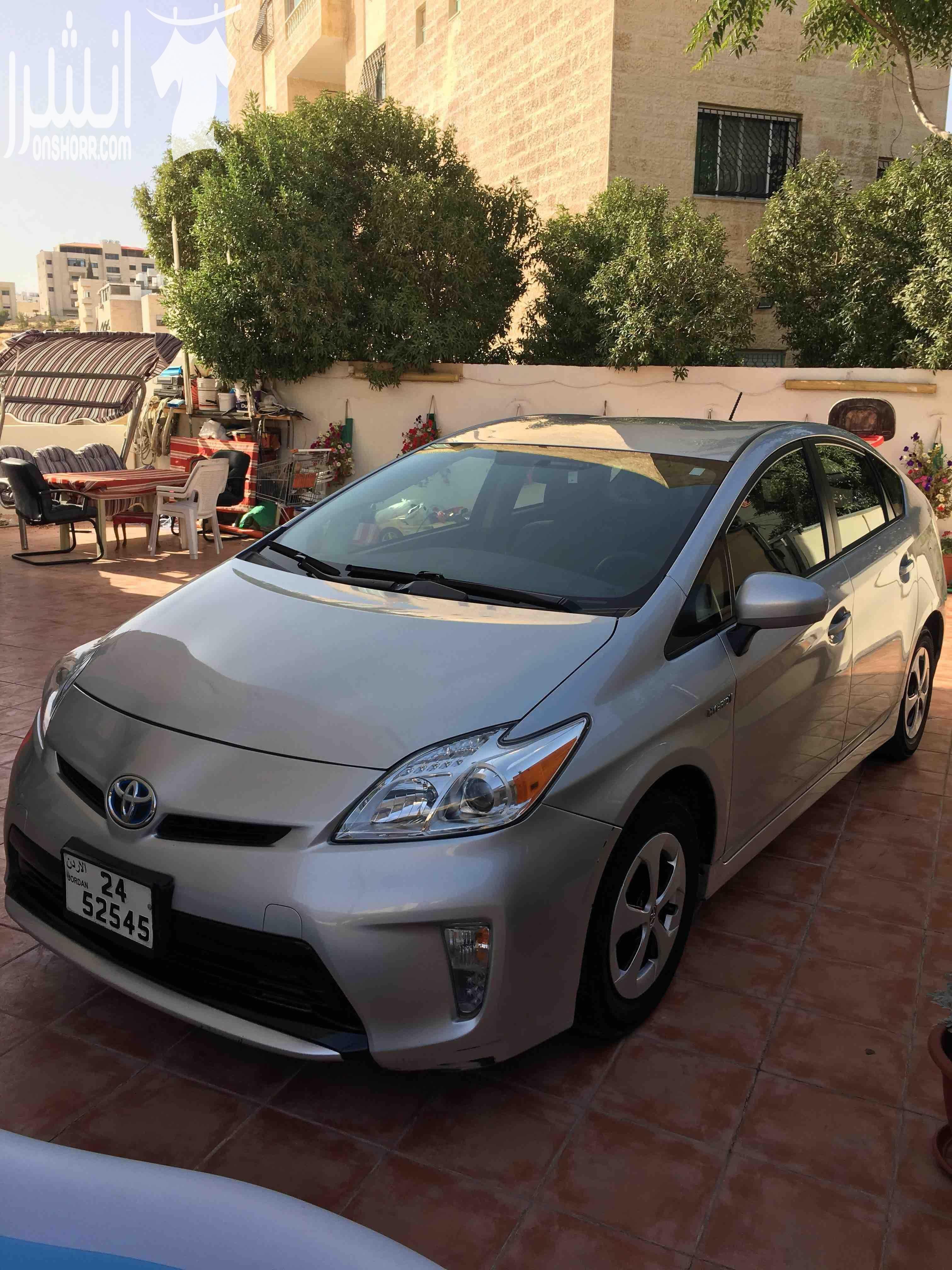 تويوتا بريوس 2013 لون فضي فحص 4 جيد و الماتور والجير جيد نظام Ev Eco Pwor تمشي بالتنكة 350 اقتصادية بطارية الهايبرد ممتازة ماشية 107 الف ميل رقم اللوحة 24/52545 غرفة سكني وكالة فل عدا الفتحة والج...