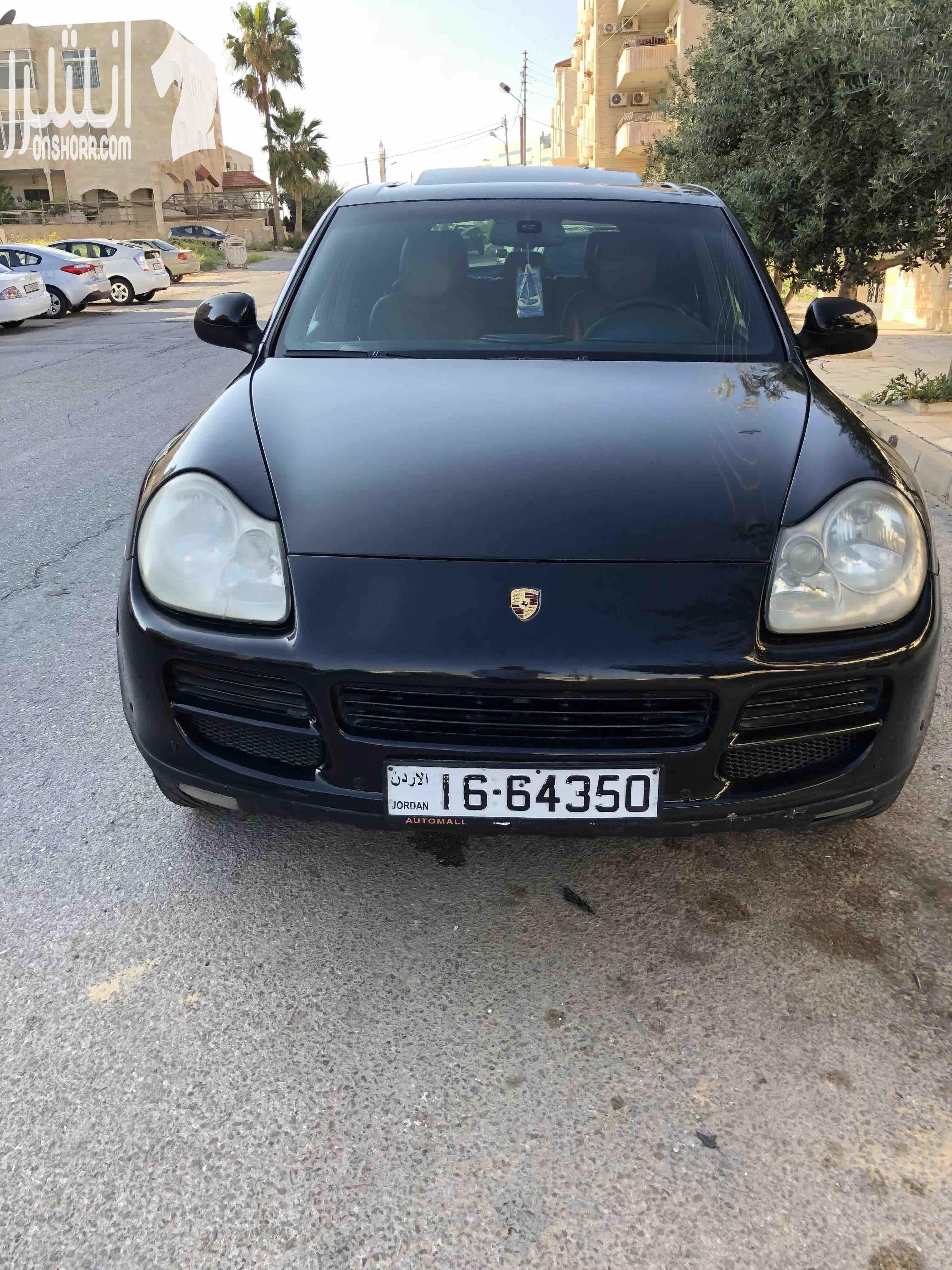 بورش كايين S 4500cc فل كامل فحص كامل لون اسود فتحه،جلد ترخيص جديد دهان جديد السعر قابل للتفاوض سبب البيع شراء سياره جديده