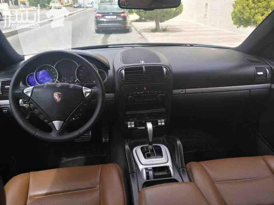 بورش كايين S 4500cc فل كامل فحص كامل لون اسود فتحه،جلد ترخيص جديد دهان جديد السعر قابل للتفاوض سبب البيع شراء سياره جديده