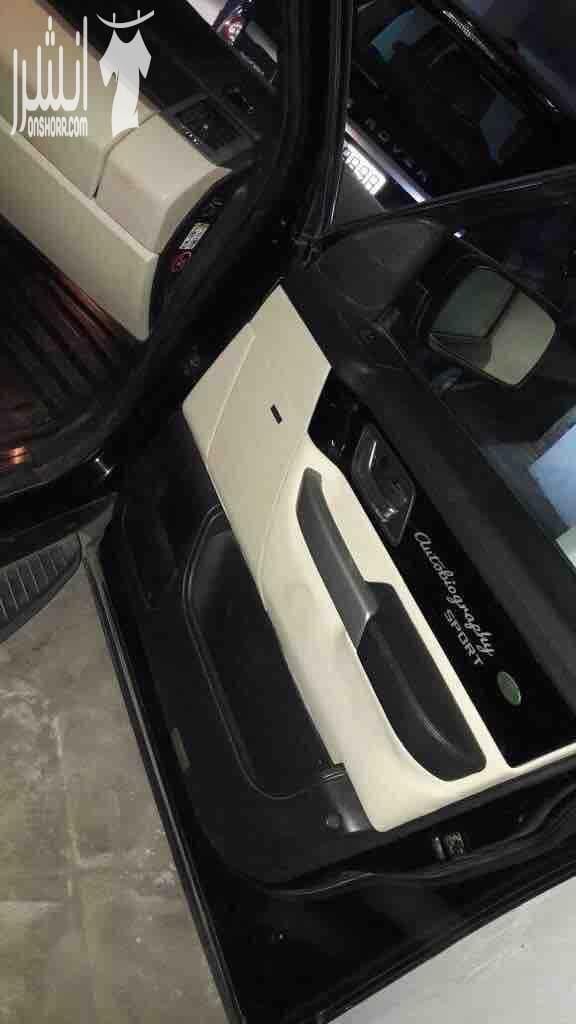 Range Rover sport موديل 2008 4400cc لون اسود ترخيص وتأمين جديد فحص كامل 7 جيد ، صيانه دوريه جلد فتحه شاشه بحاله الوكالة