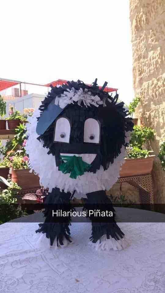 بنياتا لجميع الحفلات و بطريقة 3D و بعمل حاليا بنياتا خرفان لعيد الاضحى hilarious pinata & events