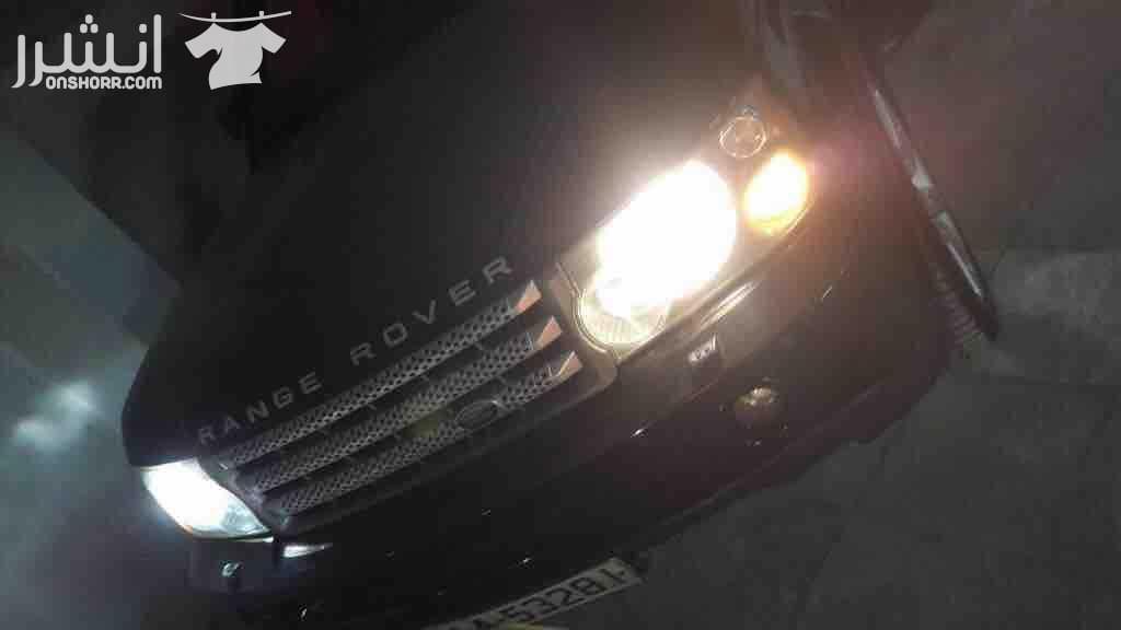 Range Rover sport موديل 2008 4400cc لون اسود ترخيص وتأمين جديد فحص كامل 7 جيد ، صيانه دوريه جلد فتحه شاشه بحاله الوكالة