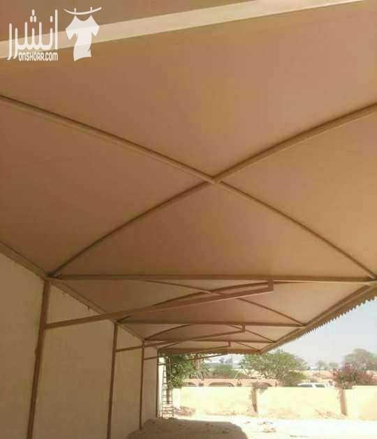 مظلات سواتر هناجر قرميد ابوب شبابك خيام بيت شعار شبوبك زرعيه وجميع اعمال الحداده وقسم لاترمامت جوال0555311296