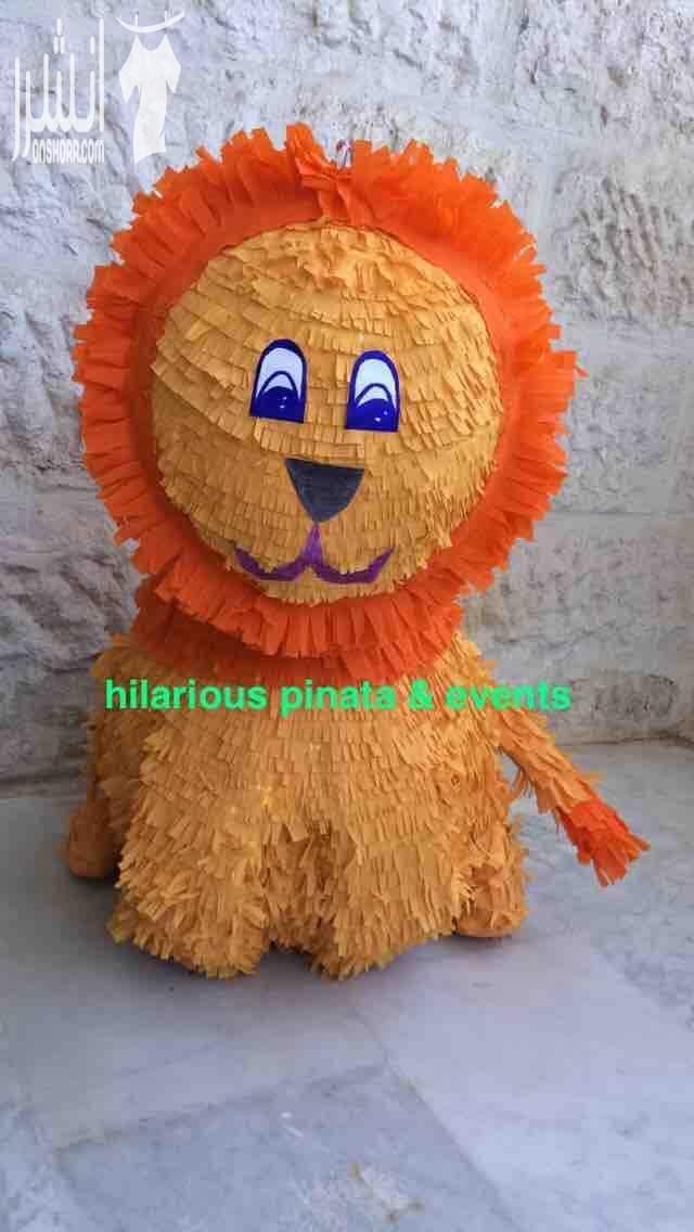 بنياتا لجميع الحفلات و بطريقة 3D و بعمل حاليا بنياتا خرفان لعيد الاضحى hilarious pinata & events