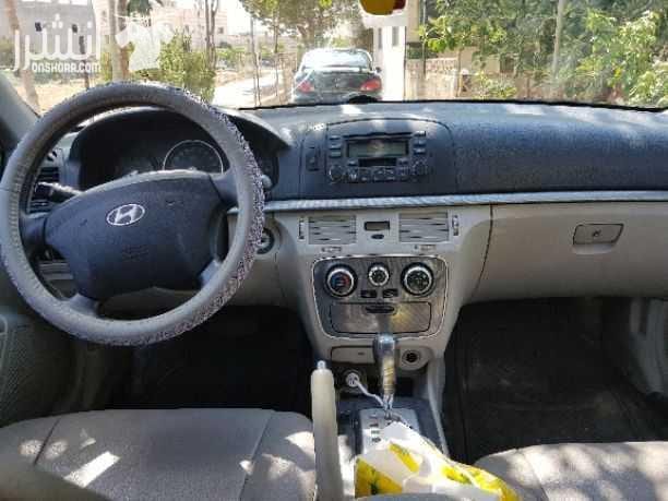 هيونداي سوناتا 2006 بنزين اصلي دهان جديد المحرك ٢٤٠٠ الفحص ٧ جيد ترخيص سنه كامله السياره شركه بالصلاة على النبي