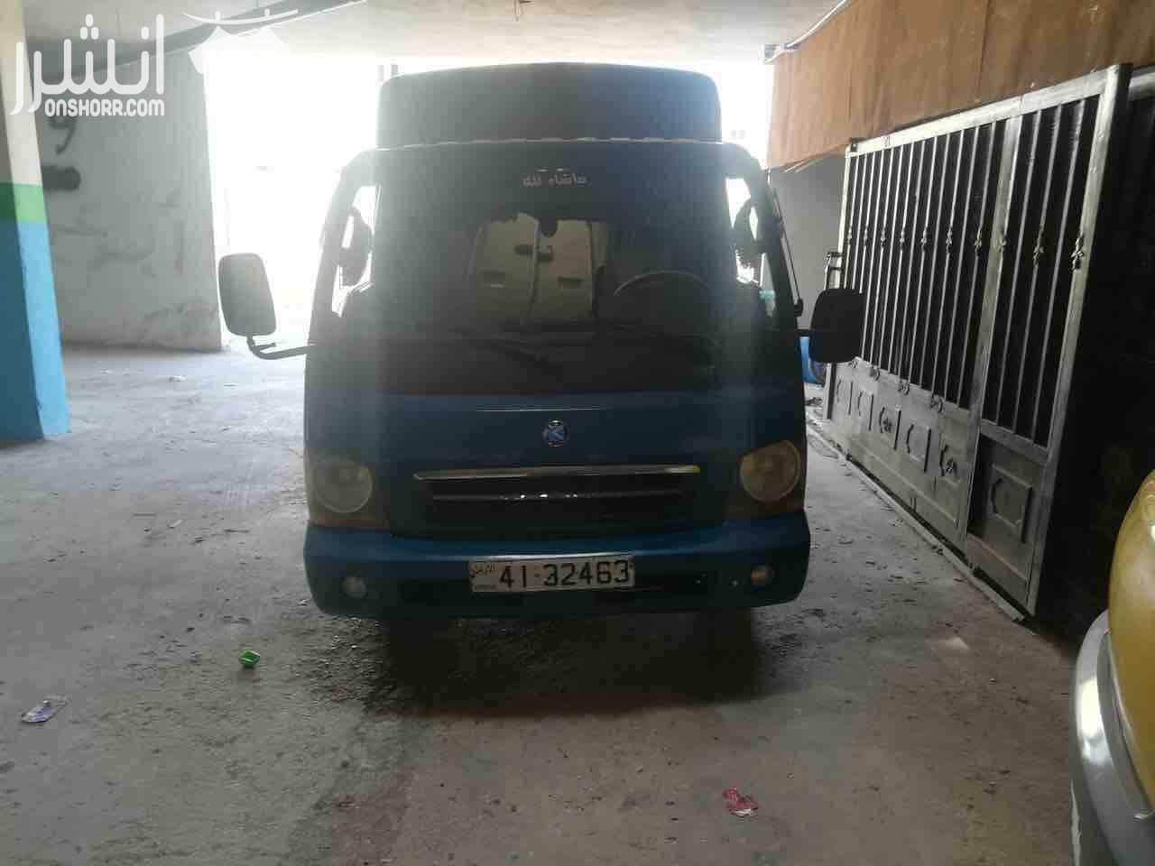 كيا بنجو موديل 2002 كببن ونص ترخيص 04/2019 فحص كامل غرفة بحالة جيدة جدا كوتشوك جديد فرش جلد مري تدفئة / مكيف شغال 100% معه قفص وشادر بكم بحالة ممتازة السعر6500 دينار قابل للتفاوض بعد المعاينة للإ...