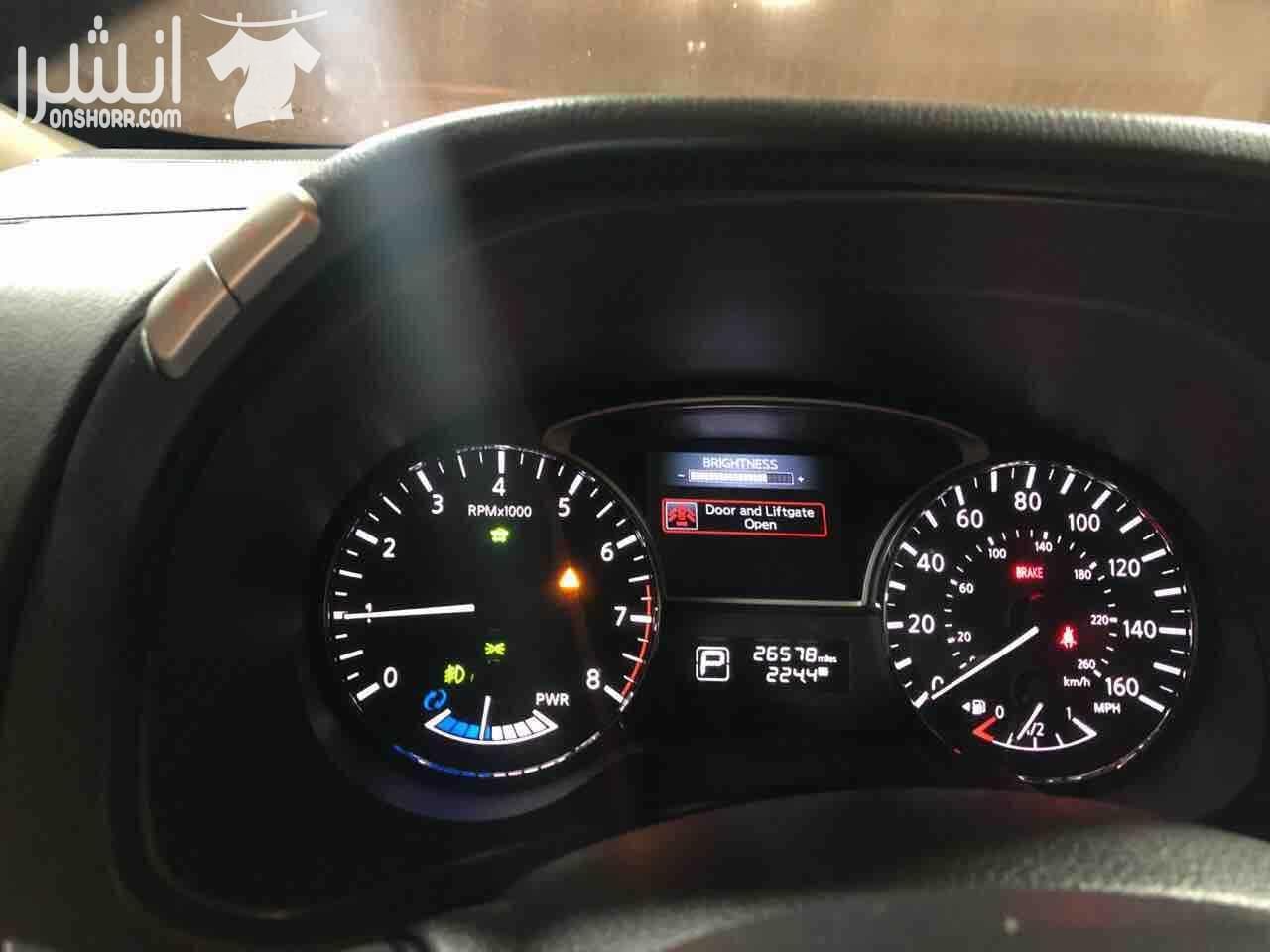 نيسان باثفايندر 2014 SL 4WD 4x4 لون سلفر كامل إضافات فل الفل ما عدا فتحة 2014 هايبرد 7 مقاعد مقاعد مدفئة تشغيل عن بعد كارفاكس كلين تايتل مالك واحد فرش جلد اسود شاشة و كميرا خ...
