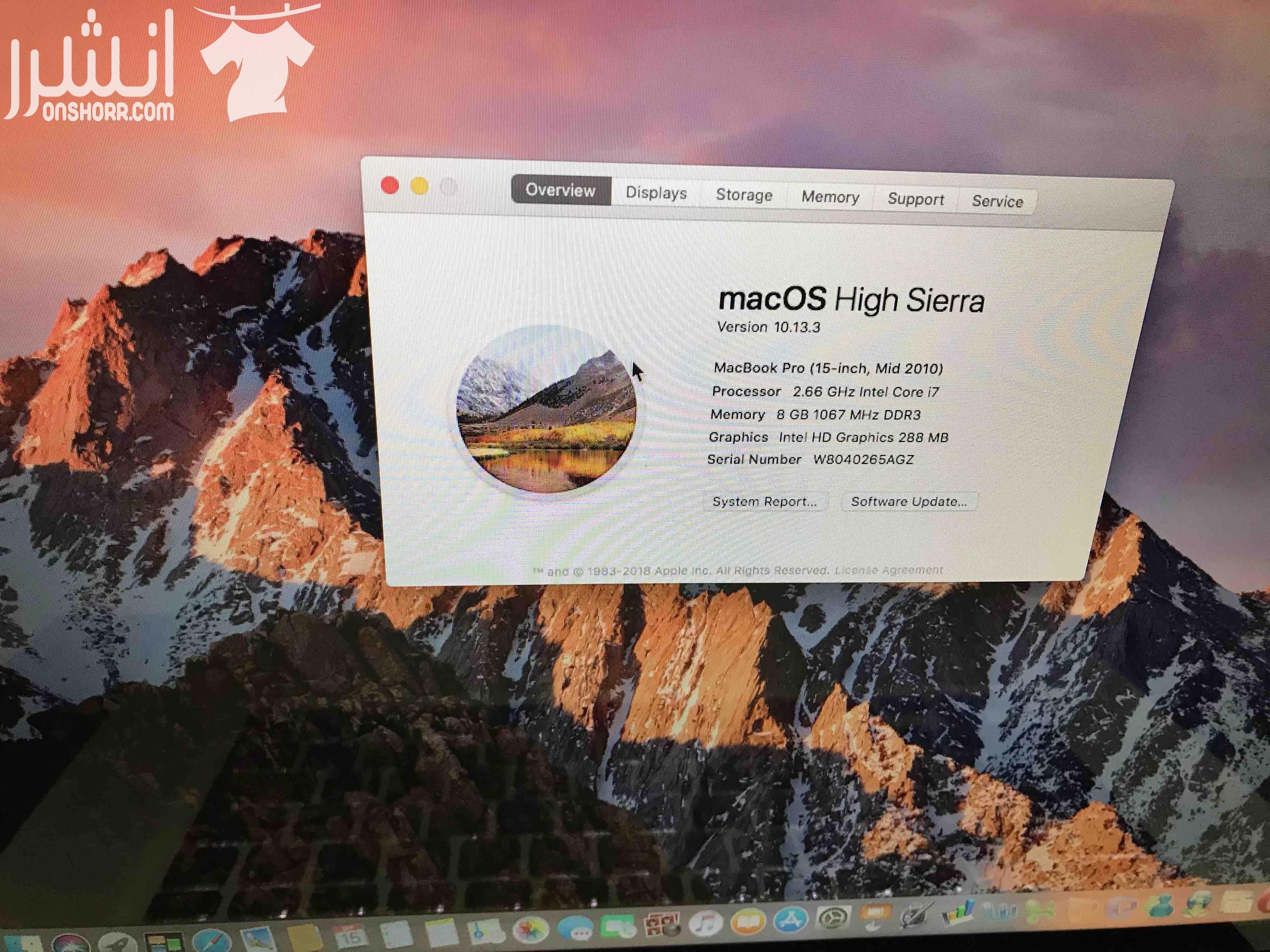 ماك بوك برو cori7 8g ram 500 hdd نازل عليه احدث سوفت وير كامل اغراضه معه ( ريموت و شنته اصليه و الكرتونه و اوفس ماك ٢٠٠٨ وبرامج اصليه اخرى )