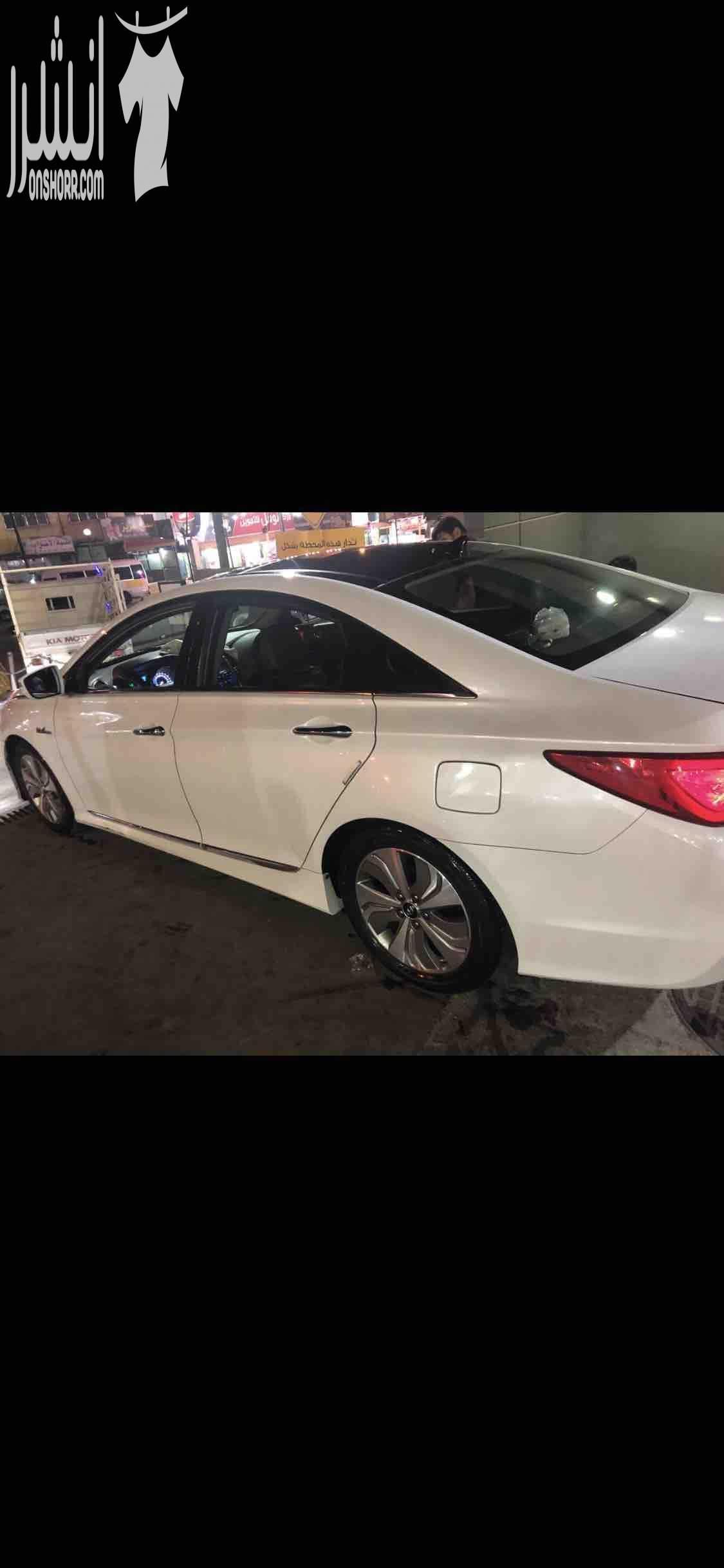 هونداي سوناتا فل فل الفل اعلى صنف وارد كوري فحص كامل اعلى صنف شاشه اصليه كراسي مدفيه حامي بارد فتحه بانوراما مومري كراسي جنط الأصلي ترخيص لشهر 1 مري ترحيب اضائه ابيض اصلي جلد 0796285666