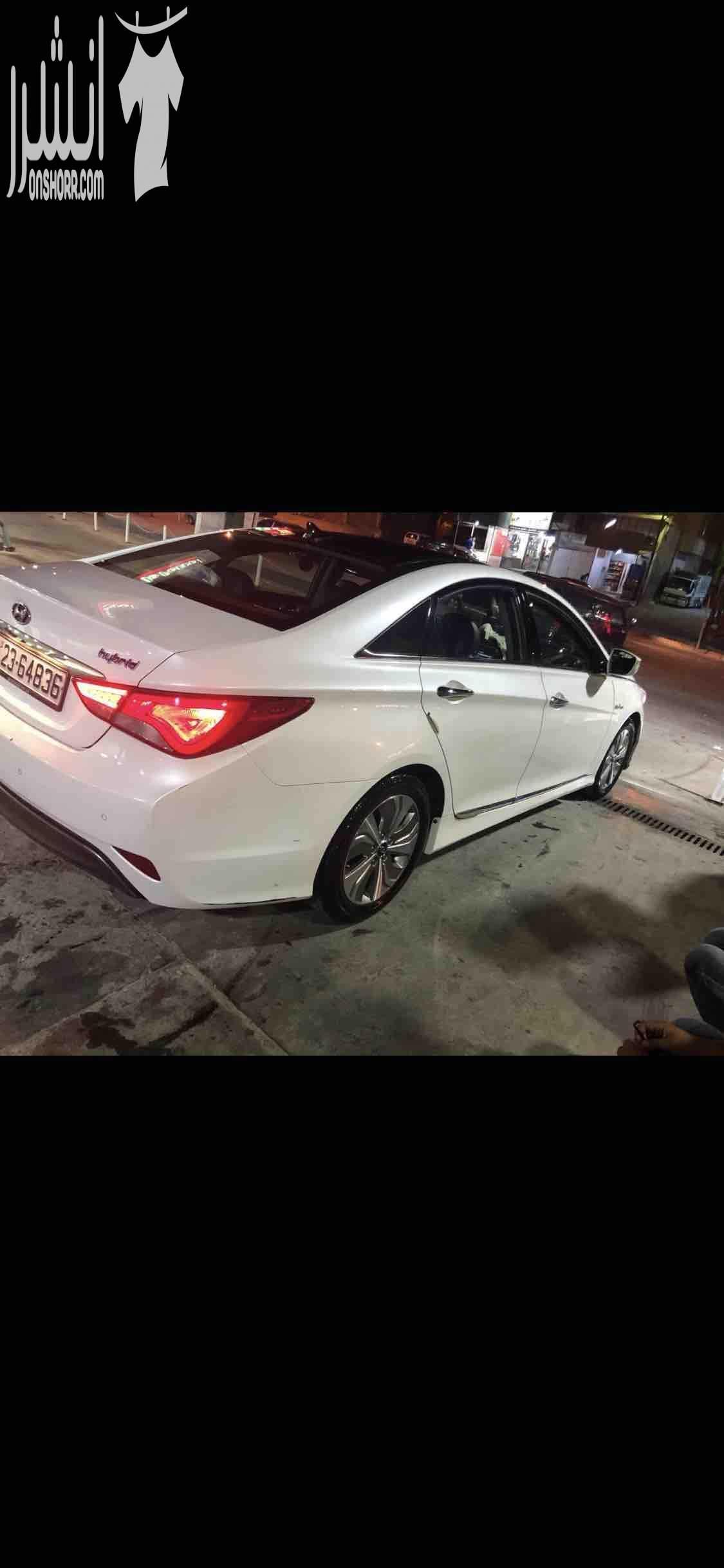 هونداي سوناتا فل فل الفل اعلى صنف وارد كوري فحص كامل اعلى صنف شاشه اصليه كراسي مدفيه حامي بارد فتحه بانوراما مومري كراسي جنط الأصلي ترخيص لشهر 1 مري ترحيب اضائه ابيض اصلي جلد