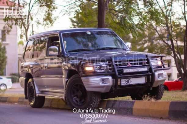 ميتسوبيشي باجيرو 1999 وارد الشركة الأردنية اعلى صنف 4×4 ترخيص واطي مرخص لشهر 11/2018 ماتور 3000cc ستة سليندر V6 الفحص : 4 جيد الاضافات: جير اوتوماتيك جير ارضي (2H/4H/4HLC/4LLC) ديفلوك فتحة كريستال...