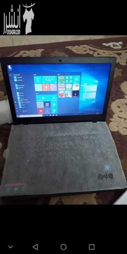 للبيع لاب توب lenovo celeron 3060 1.6 GH 2 GB 64 Bit Operating system windows 10 جهاز جديد وكالة بالكرتونة بجي معو شاحنين واحد ثلاثي وواحد ثنائي ومعاه السيريال نمبر تاع الويندوز وكفالة سنه...