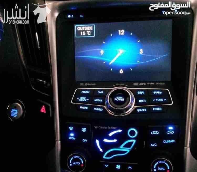 سوناتا كوري هايبريد 2012-من مالكها ماتور 2000 CC قوي و اقتصادي لون سلفر ميتاليك جنط 17 اصلي مميز فئة الرويال برستيج ( فل الفل) فرش جلد أسود كراسي امامية كهرباء ذاكرة كرسي عدد 2 كراس أمامية مدفية و...