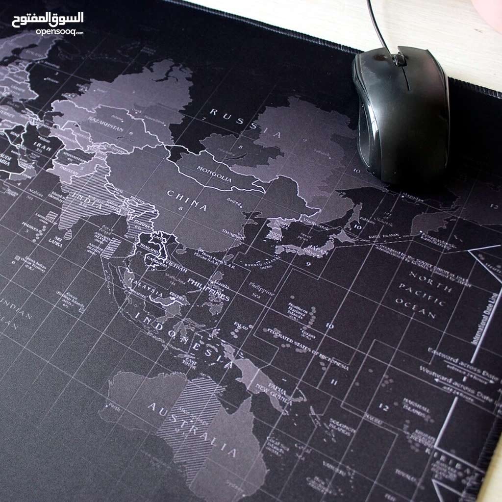 mouse pad - ماوس باد
mouse pad world map 700x300 (new)
*speed edition
*good quality
*Natural material, feel more comfortable
تتوفر خدمة التوصيل لجميع مناطق المملكة وباسعار مناسبة ولجامعة العلوم و...