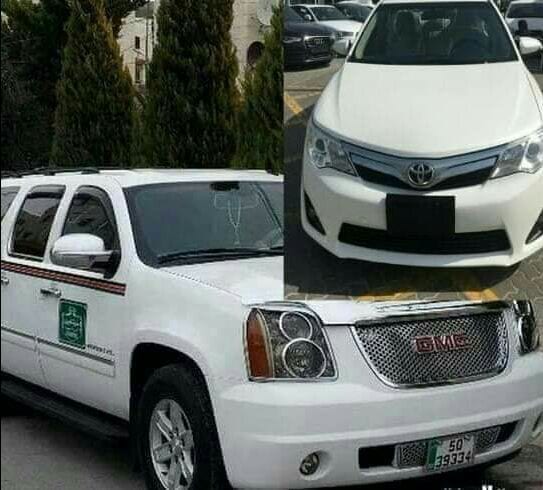 #سفريات_الشام
احلى وأحدث السيارات
وحيب GMC للركاب والأمانات
للحجز علاء 0795139802
اجرةالراكب 25دينار
خصم خاص لحجزسيارة كاملة