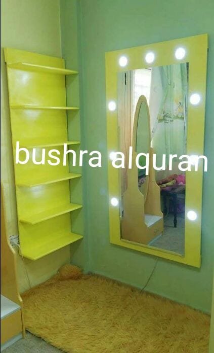مرايا مع اضاءة ورفوف خشب رووووعة
وعم نعمللكم كل شي بتطلبوة
مرايا?جرارات?رفوف?خزاين احذية?خزاين اكسسوار?
واسعار وعروووووض ولا بالخيال
للتواصل عخاص
توصيل للمحافظات ب ٥
عمان ٣ د
