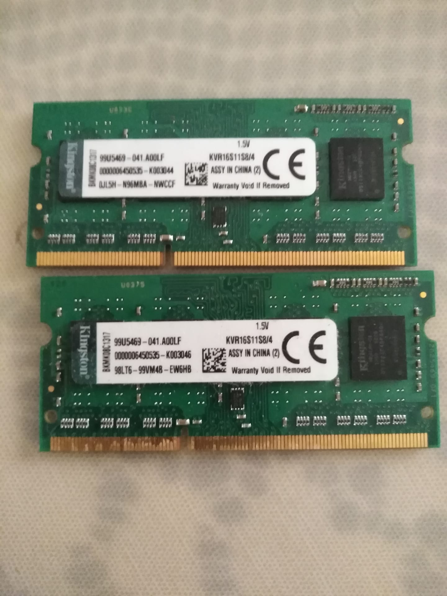 رامات لابتوب ddr3سعة 4 جيجا pc3l 12800sتردد 1600
لا تنسَ أنك شاهدت هذا الإعلان في عنكبوت
راما...