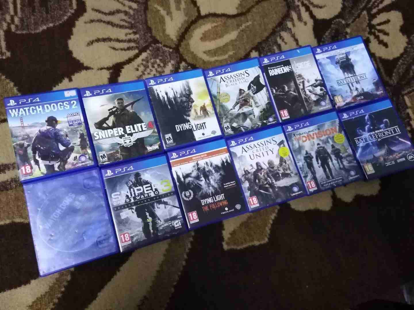 سيديات العاب PS4 GAMES بأسعار مغرية
لا تنسَ أنك شاهدت هذا الإعلان في عنكبوت
مجموعة العاب بلايستيش...