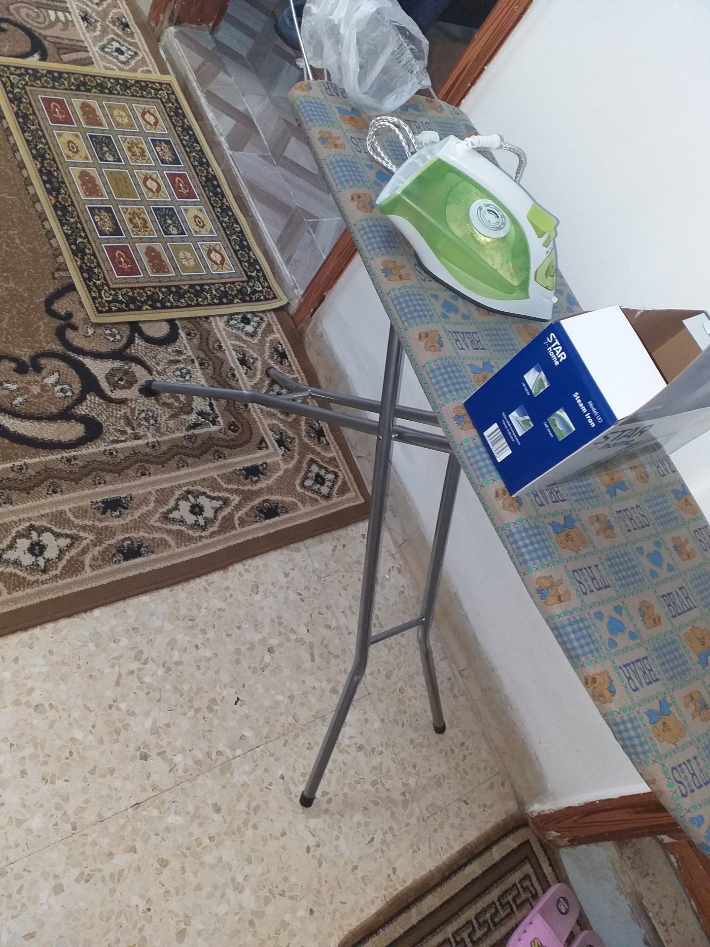 مكوى مع طاولته جداد لم يستعملو للبيع بسعر مغري
لا تنسَ أنك شاهدت هذا الإعلان في عنكبوت
كل اشي...
