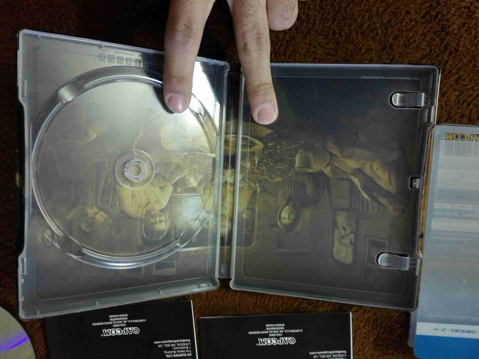 Resident Evil Biohazard limited edition steelbook
لا تنسَ أنك شاهدت هذا الإعلان في عنكبوت
pre-own...
