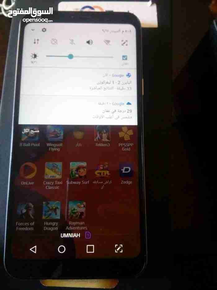 lg q6 3gram 32g للبدل
لا تنسَ أنك شاهدت هذا الإعلان في عنكبوت
الجهاز وكاله ما في اي مشاكل مع...