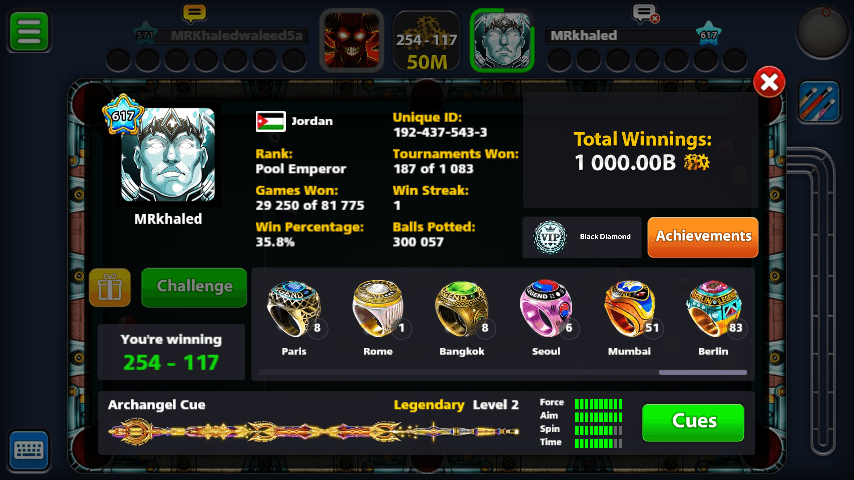 كوينز بلياردو 8ballpool
لا تنسَ أنك شاهدت هذا الإعلان في عنكبوت
8ballpool...