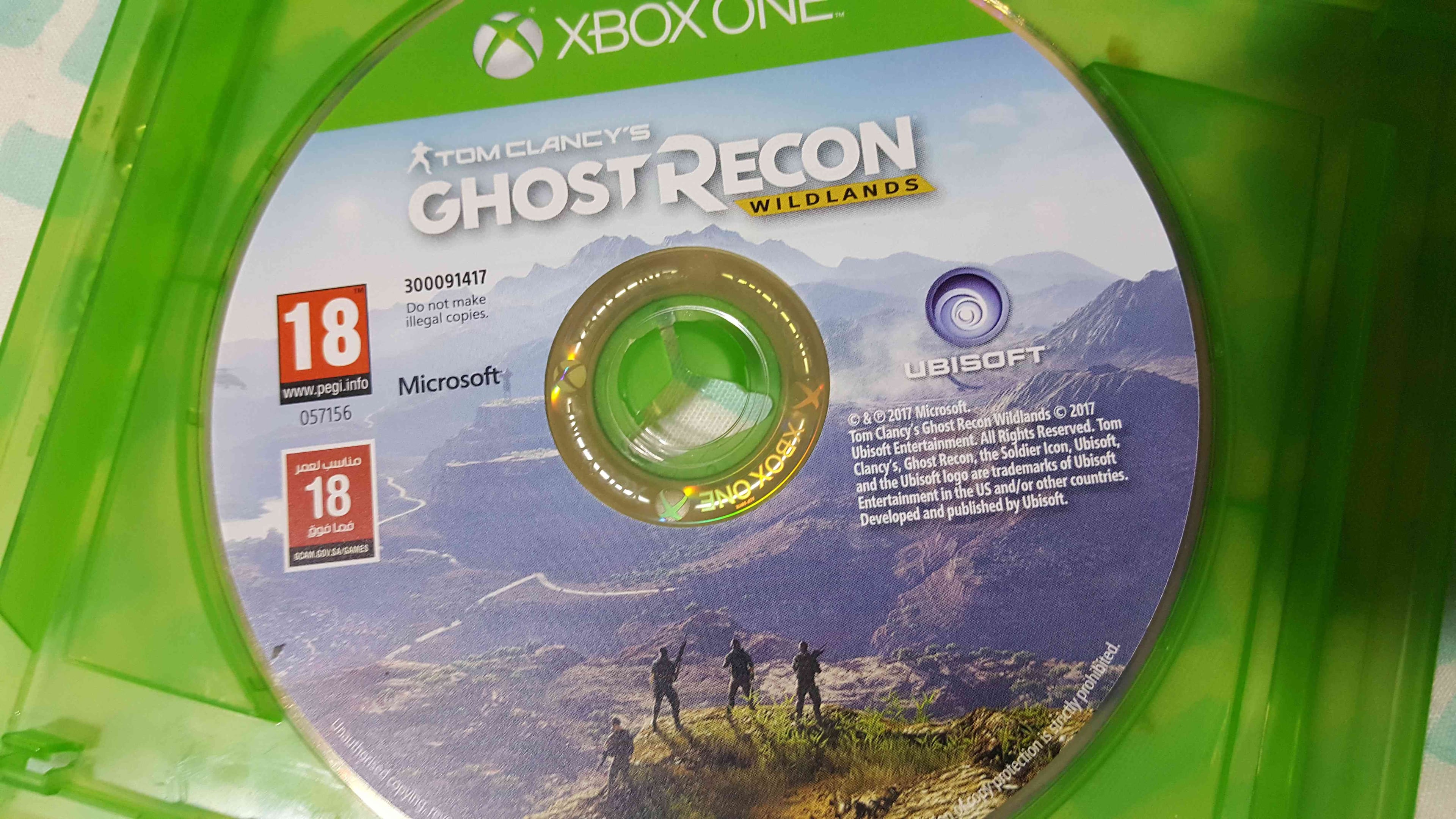 سيدي xbox one / ghost recon
لا تنسَ أنك شاهدت هذا الإعلان في عنكبوت
للبدل او للبيع السيدي نظي...