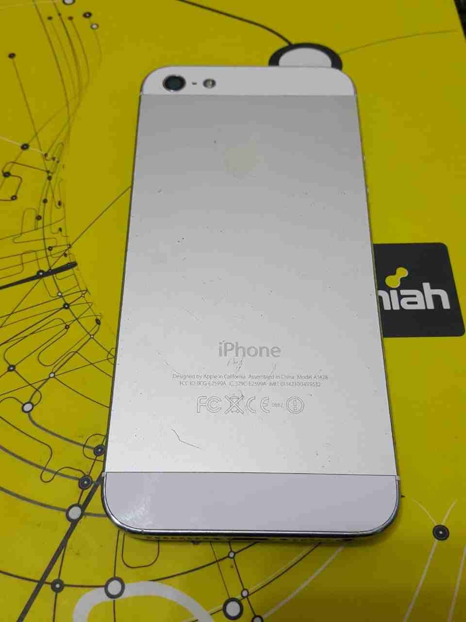 iphone 5 15G in good condition
لا تنسَ أنك شاهدت هذا الإعلان في عنكبوت
Iohone 5 16G
الجهاز بحاله...