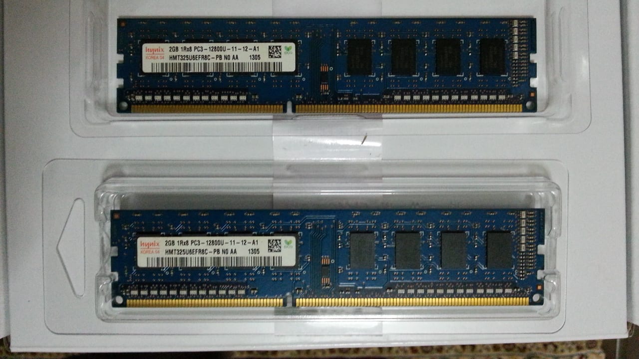 DDR2, DDR3 ECC Non-ECC PC & Laptop RAM (Great condition)
لا تنسَ أنك شاهدت هذا الإعلان في عنكبوت...