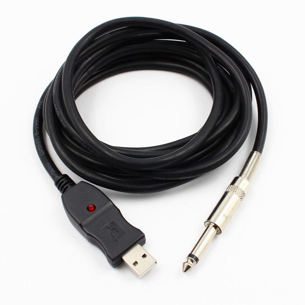 USB Gitarre Kable USB Interface Male to 6.35mm 1/4" Mono Male Electric Adapter
لا تنسَ أنك شاهدت هذا الإعلان في عنكبوت...