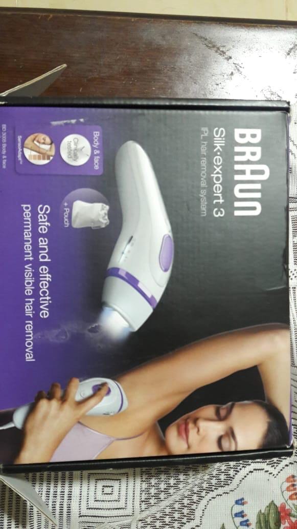 جهاز منزلي لإزالة الشعر بالليزر
لا تنسَ أنك شاهدت هذا الإعلان في عنكبوت
Silk-expert 3 IPL BD...